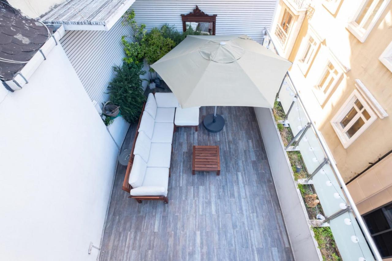 伊斯坦布尔Flat With Terrace Near Istiklal Street公寓 外观 照片